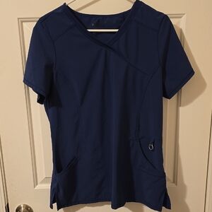 Navy blue Scrub Top